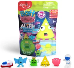 Bomba de baño surprise Aliens · Zimpli