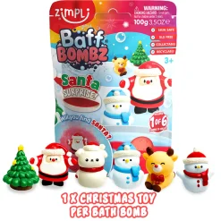 Bomba de baño surprise Santa · Zimpli