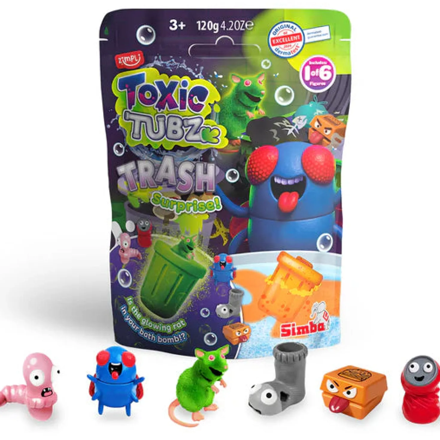 Bomba de baño surprise Toxic · Zimpli