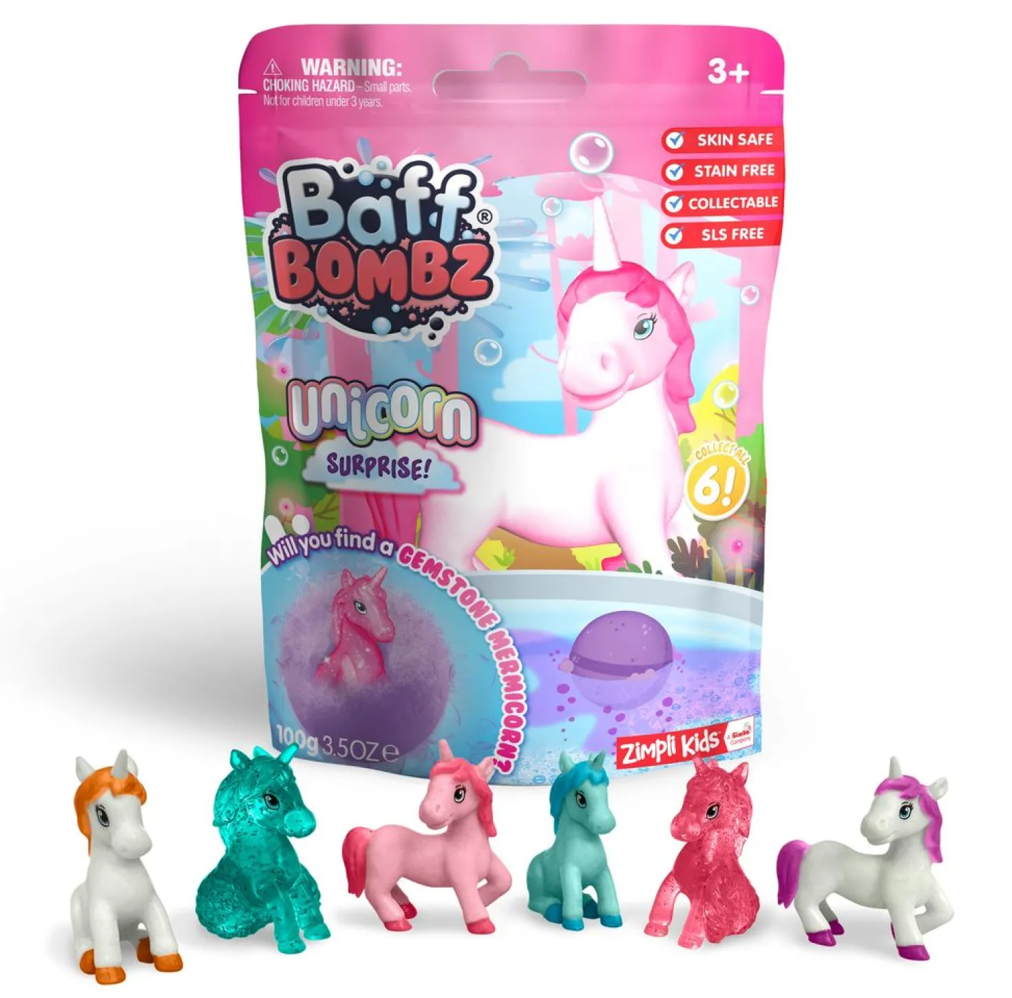Bomba de baño surprise Unicornio · Zimpli