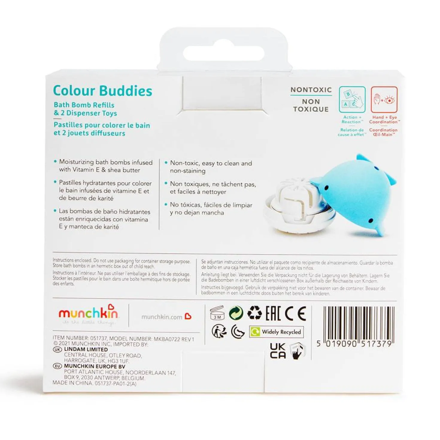 Bombas de Baño Color Buddies · Munchkin
