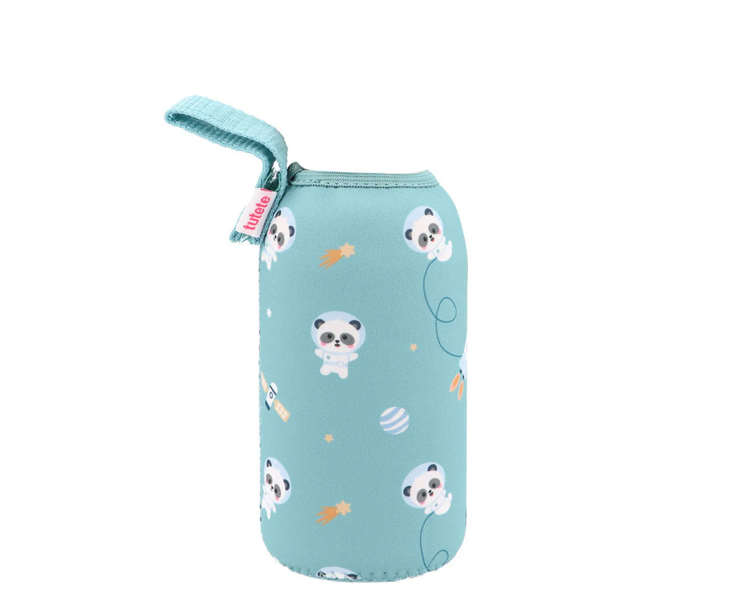 Botella Acero Funda Pandas in Space 500ml
