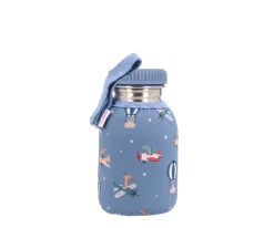Botella Acero Funda Planes 350 ml