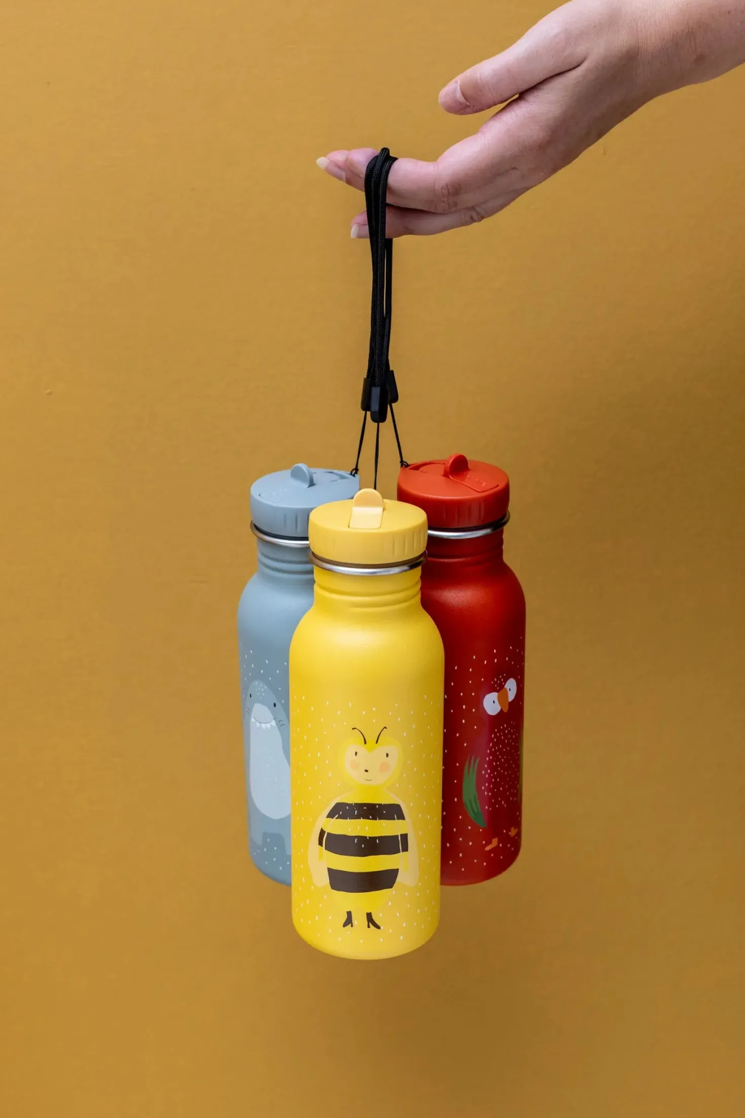 Botella Acero Loro 500ml · Trixie