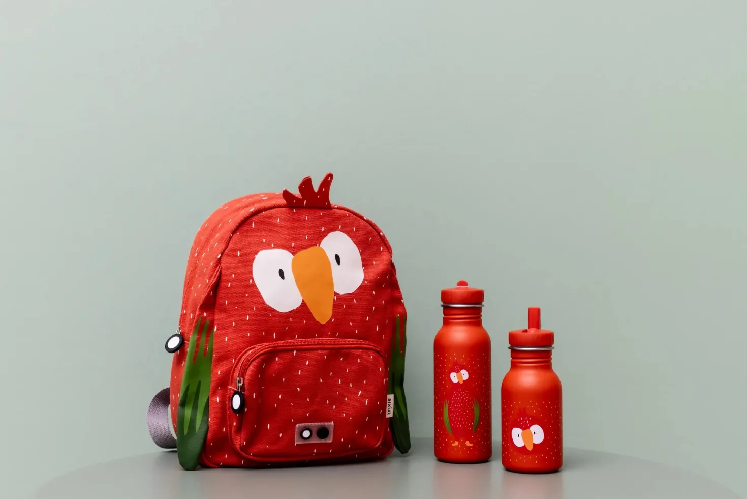 Botella Acero Loro 500ml · Trixie