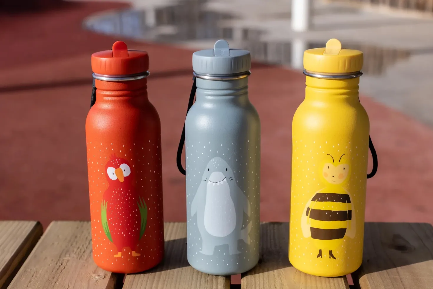 Botella Acero Loro 500ml · Trixie