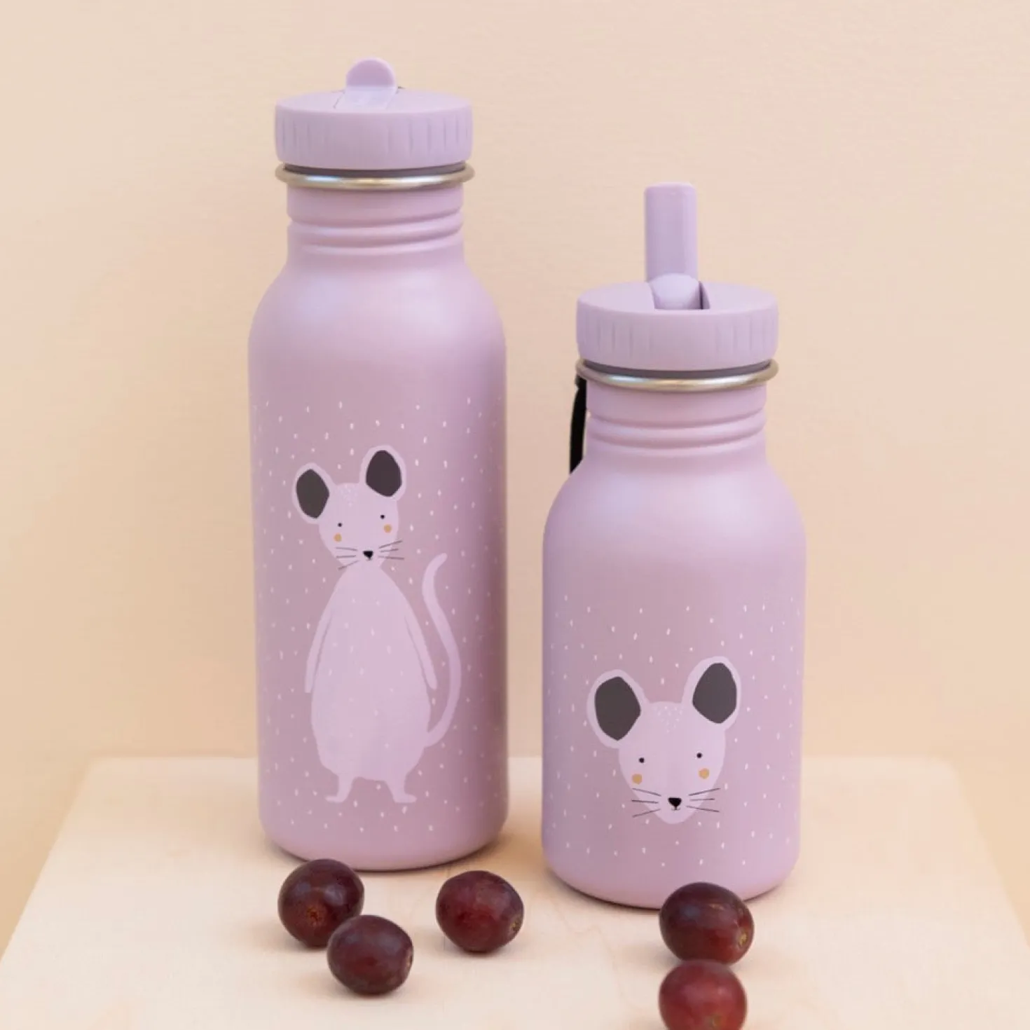 Botella Acero Mrs. Mouse 350ml · Trixie