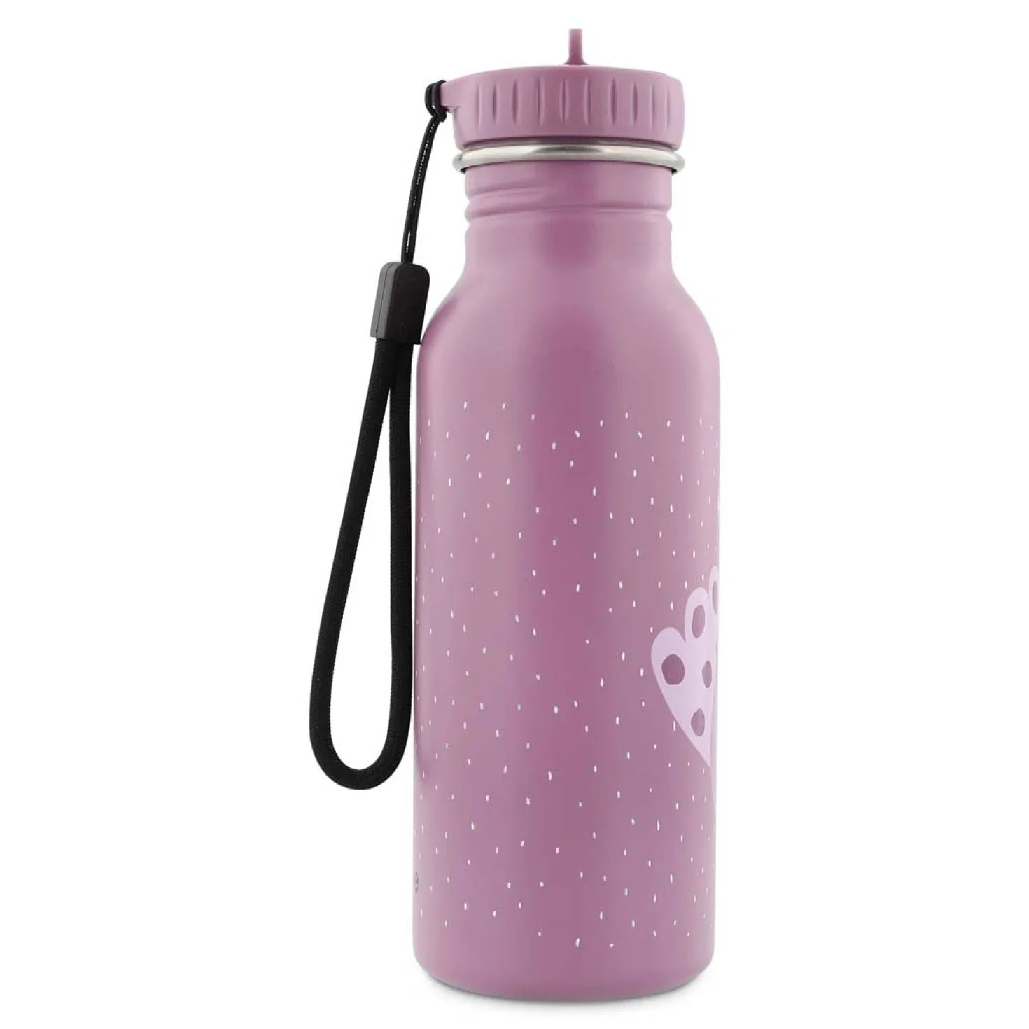 Botella Acero Mrs. Peacock 500ml · Trixie