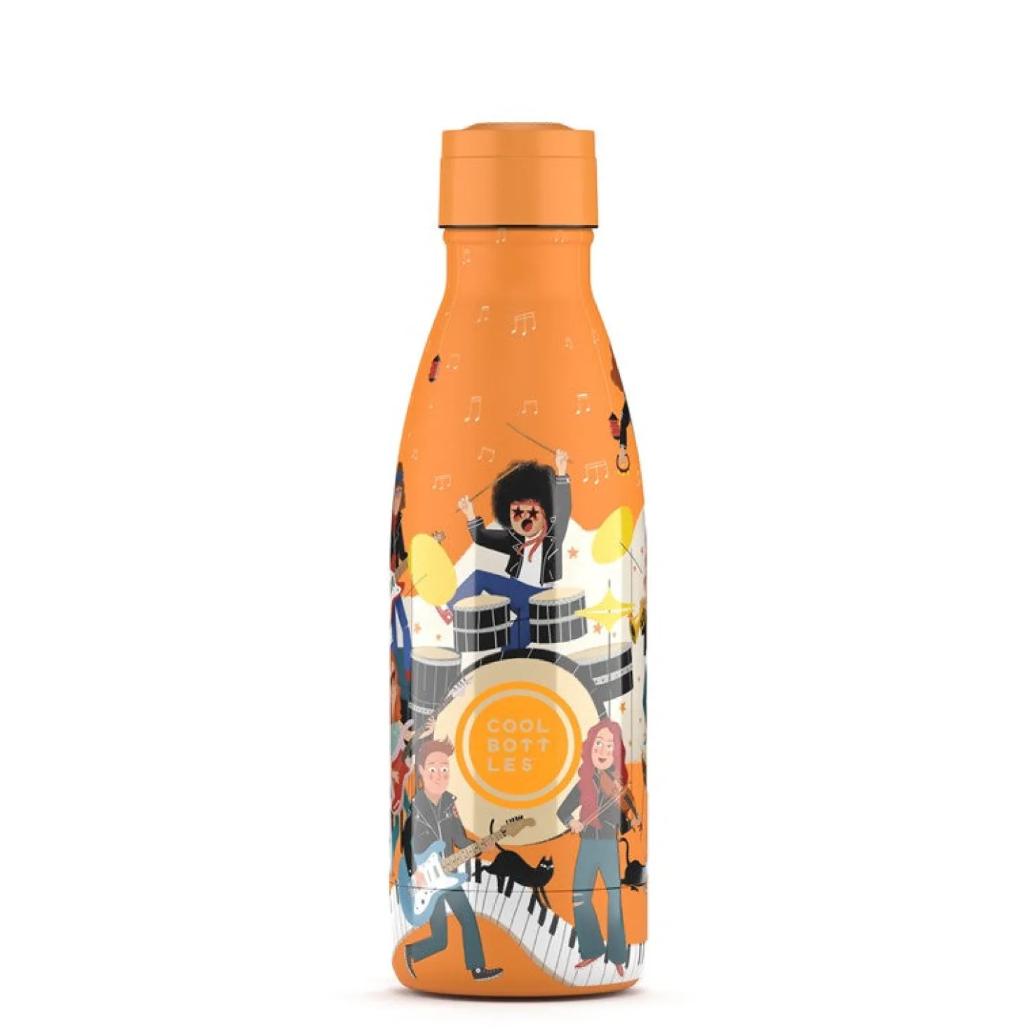 Botella Acero - Music Beat 350ml · Cool Bottles