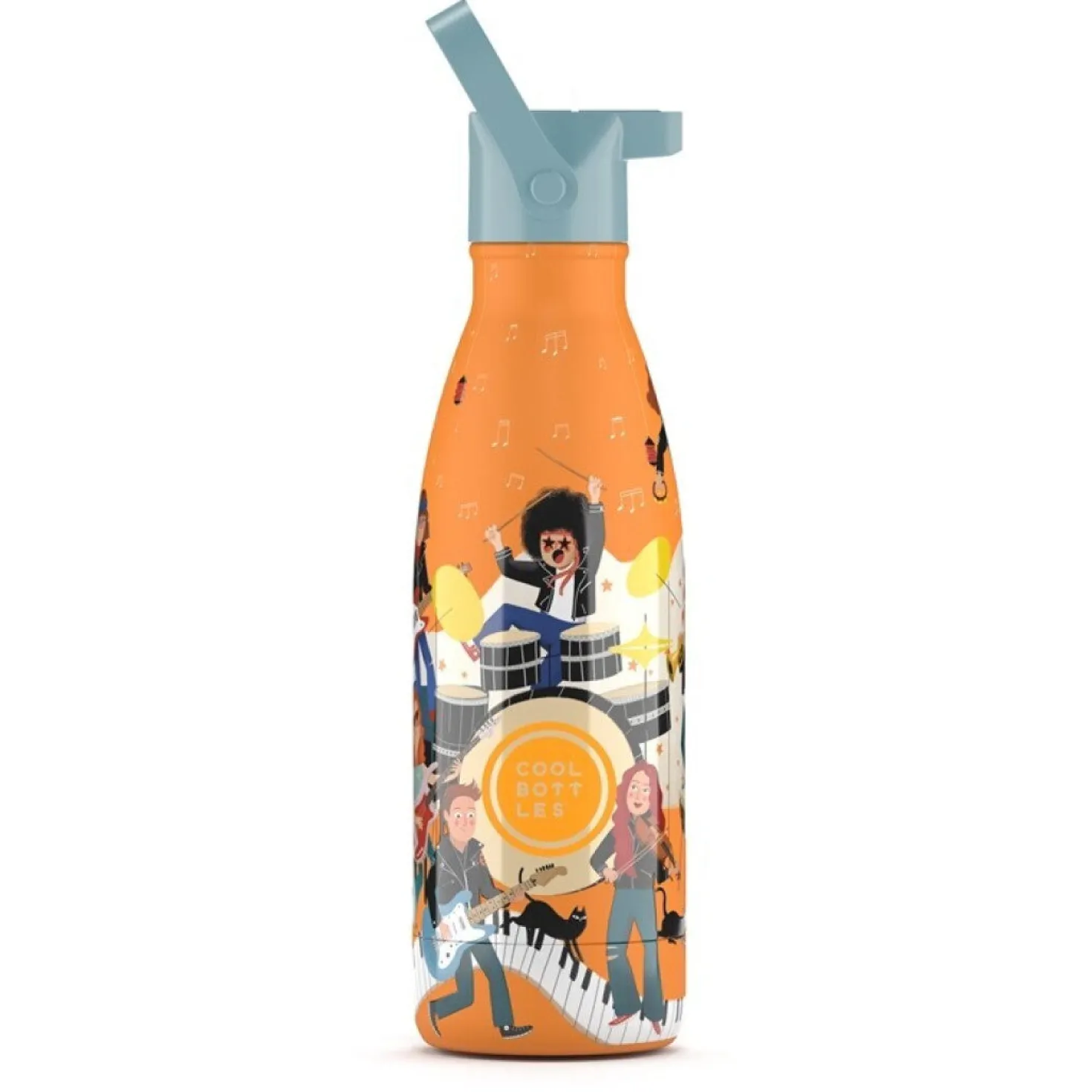 Botella Acero - Music Beat 350ml · Cool Bottles