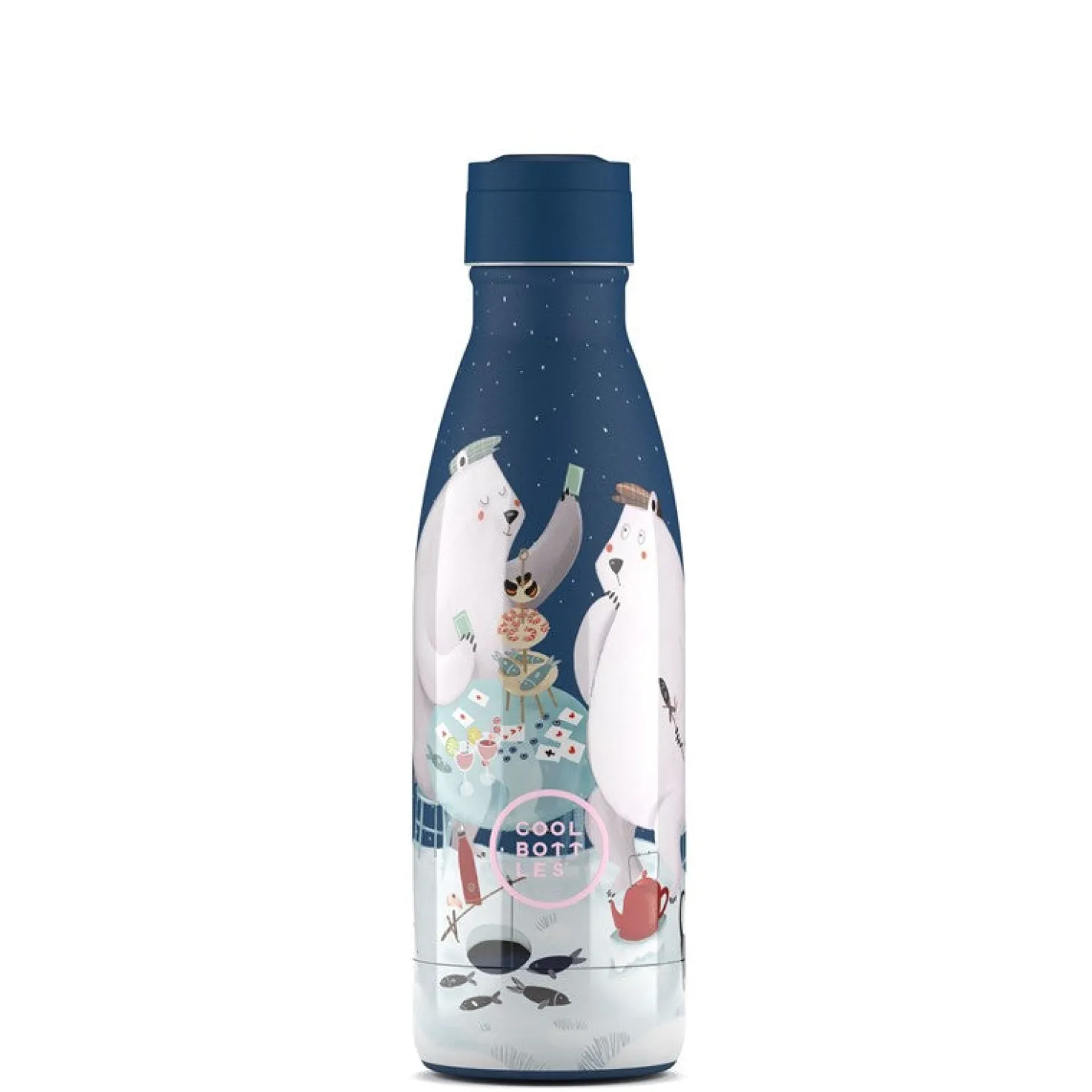 Botella Acero Polar Bears 350ml · Cool Bottles