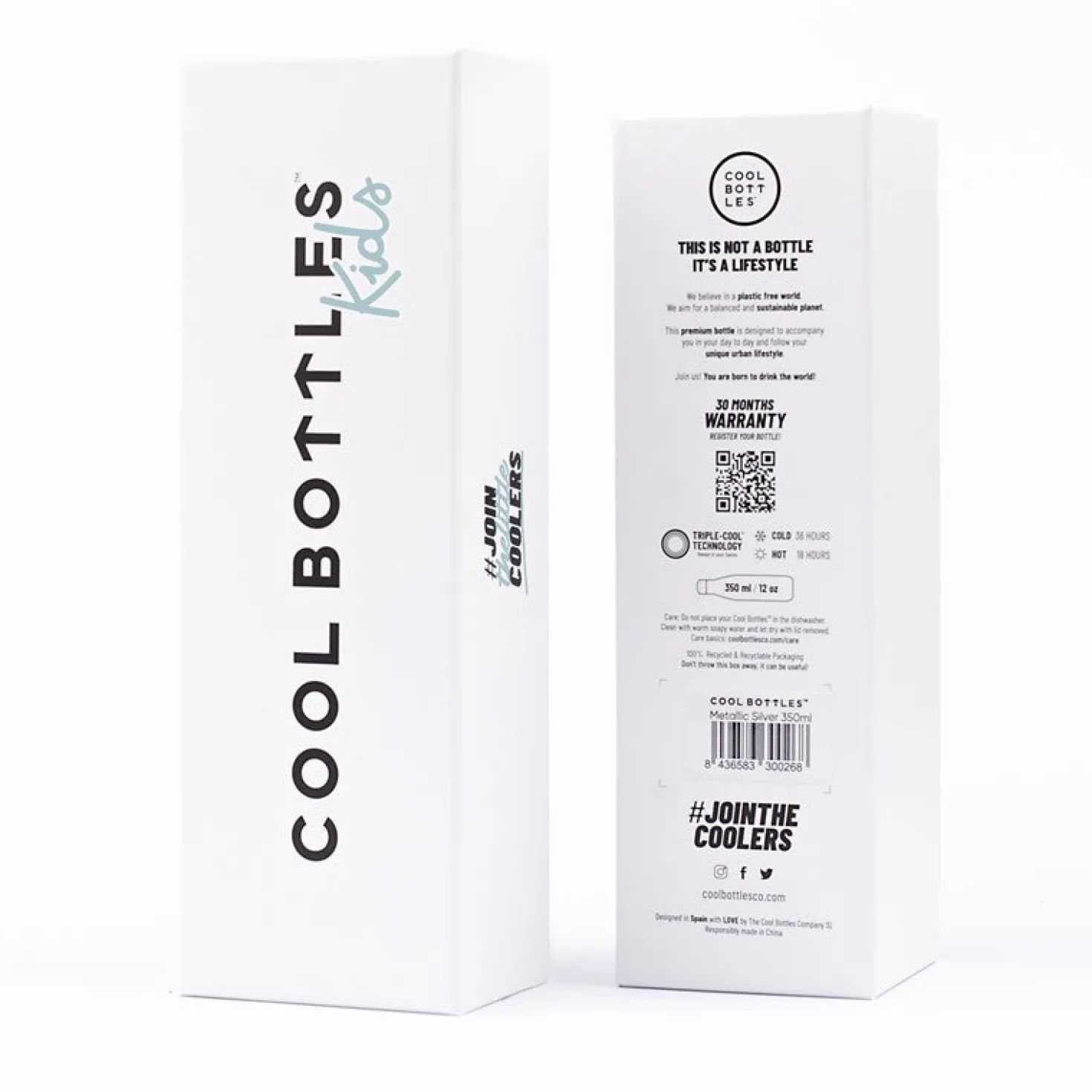 Botella Acero Polar Bears 350ml · Cool Bottles