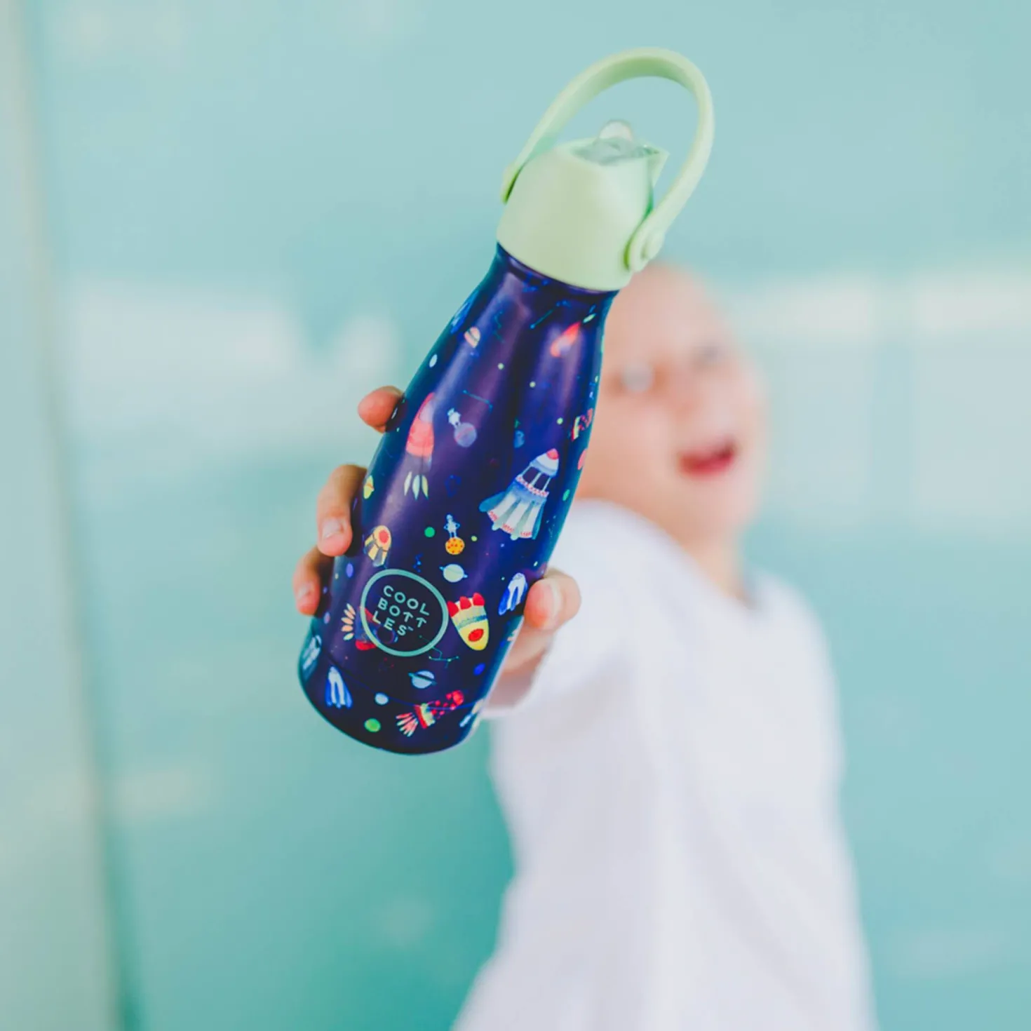 Botella Acero Space Rockets 260ml · Cool Bottles