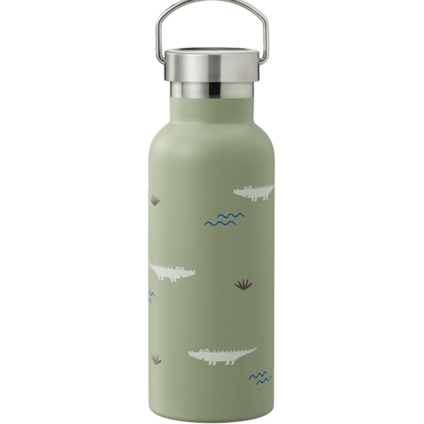 Botella Acero Térmica Cocodrilo 500ml · Fresk