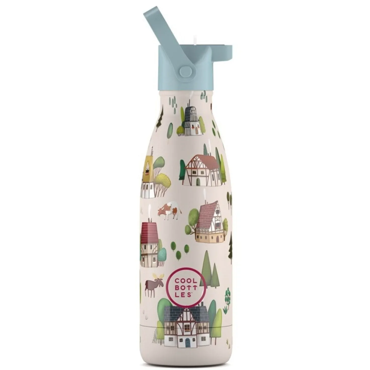 Botella Acero Tudor Village 350ml · Cool Bottles
