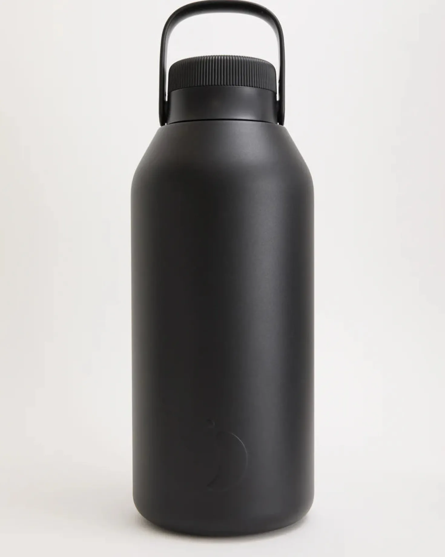 Botella Chilly's Serie 2 Negro Mate · 4 Litros