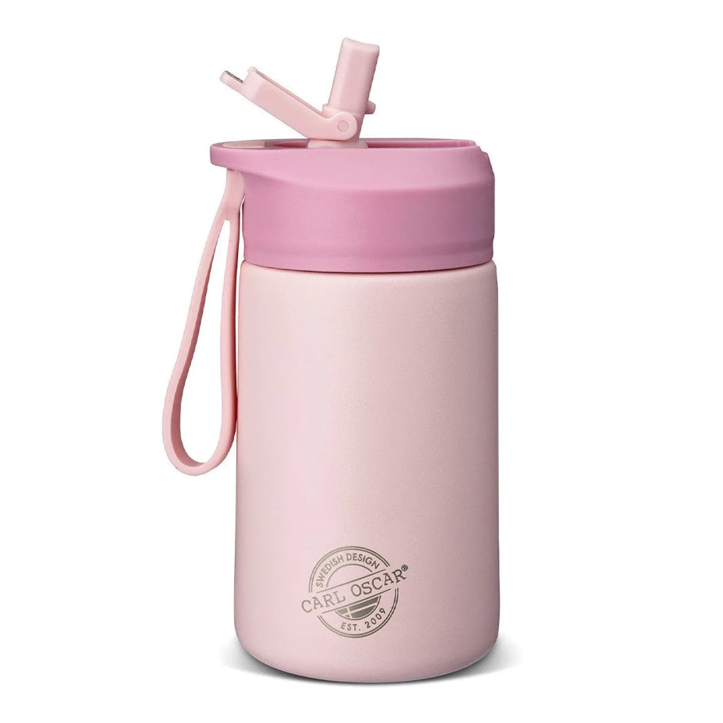Botella de Acero Steel Hydraflip 0.4L Pink · Carl Oscar