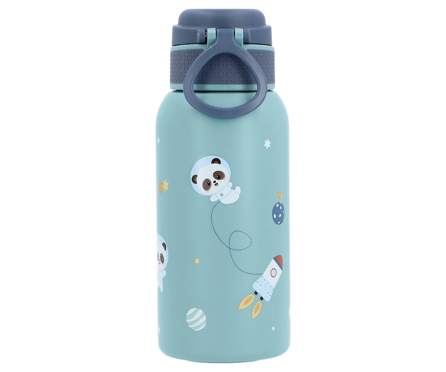 Botella de acero térmica Pandas in Space