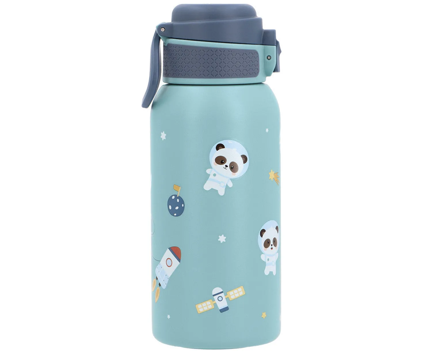 Botella de acero térmica Pandas in Space