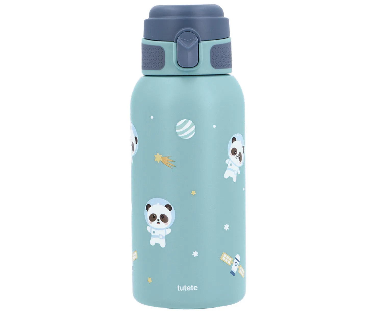 Botella de acero térmica Pandas in Space
