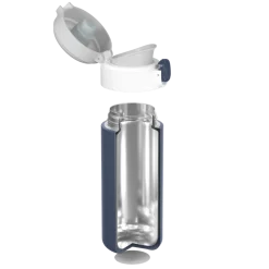 Botella de Acero Térmica Pop Azul · Monbento
