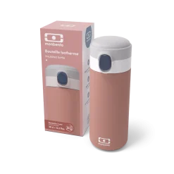 Botella de Acero Térmica Pop Pink · Monbento