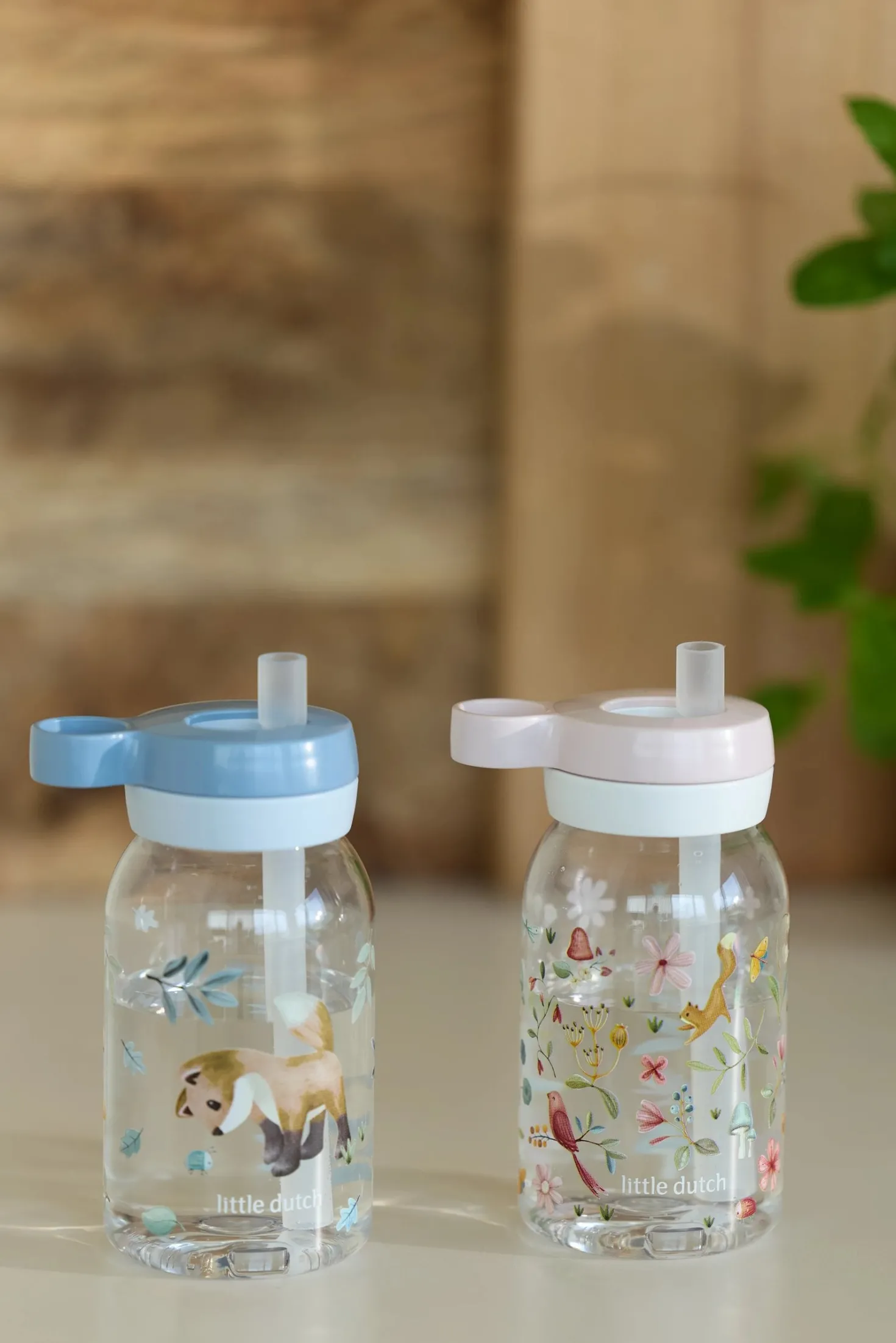 Botella Pajita Campus 450 ml Forest Friends