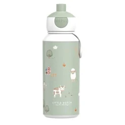 Botella Pop-up Campus 400 ml Pequeña Granja · Mepal