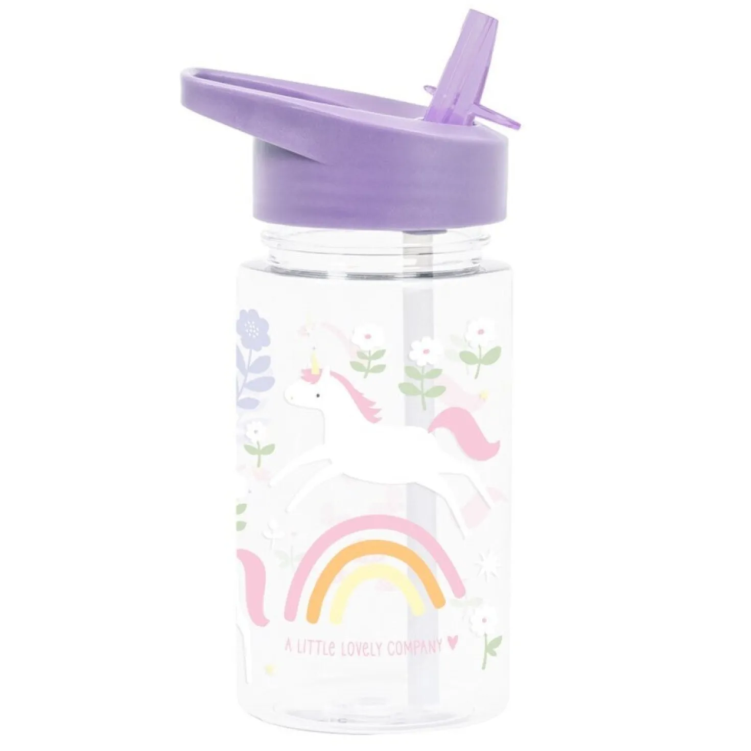 Botella Tritán Unicornio · Little Lovely Company