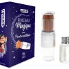Brocha & Polvos Brillantes Plata · Namaki