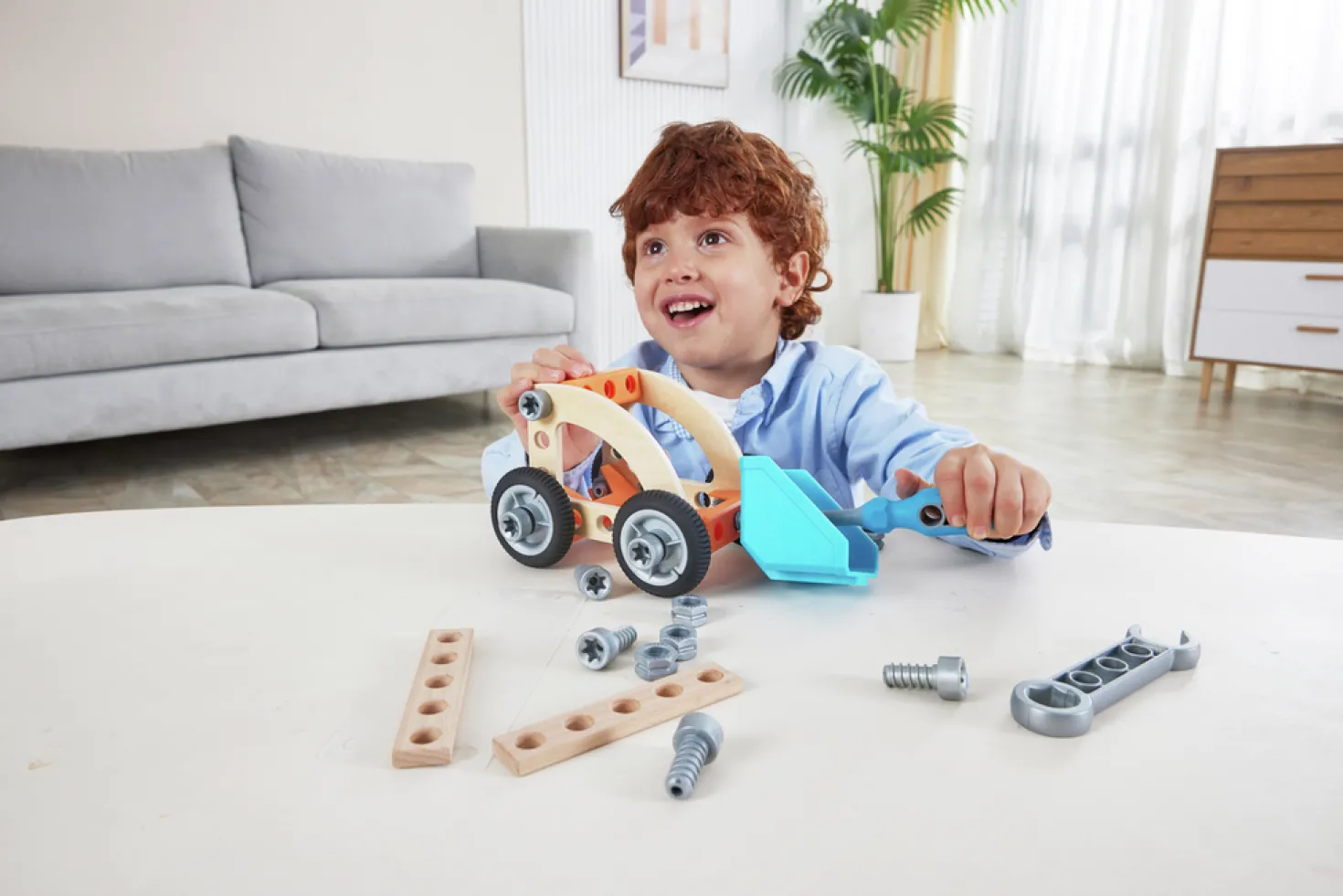 Build, "n" Drive Car Set · Hape