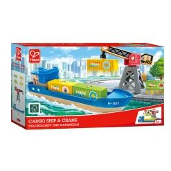Buque de Carga y Grúa · Hape
