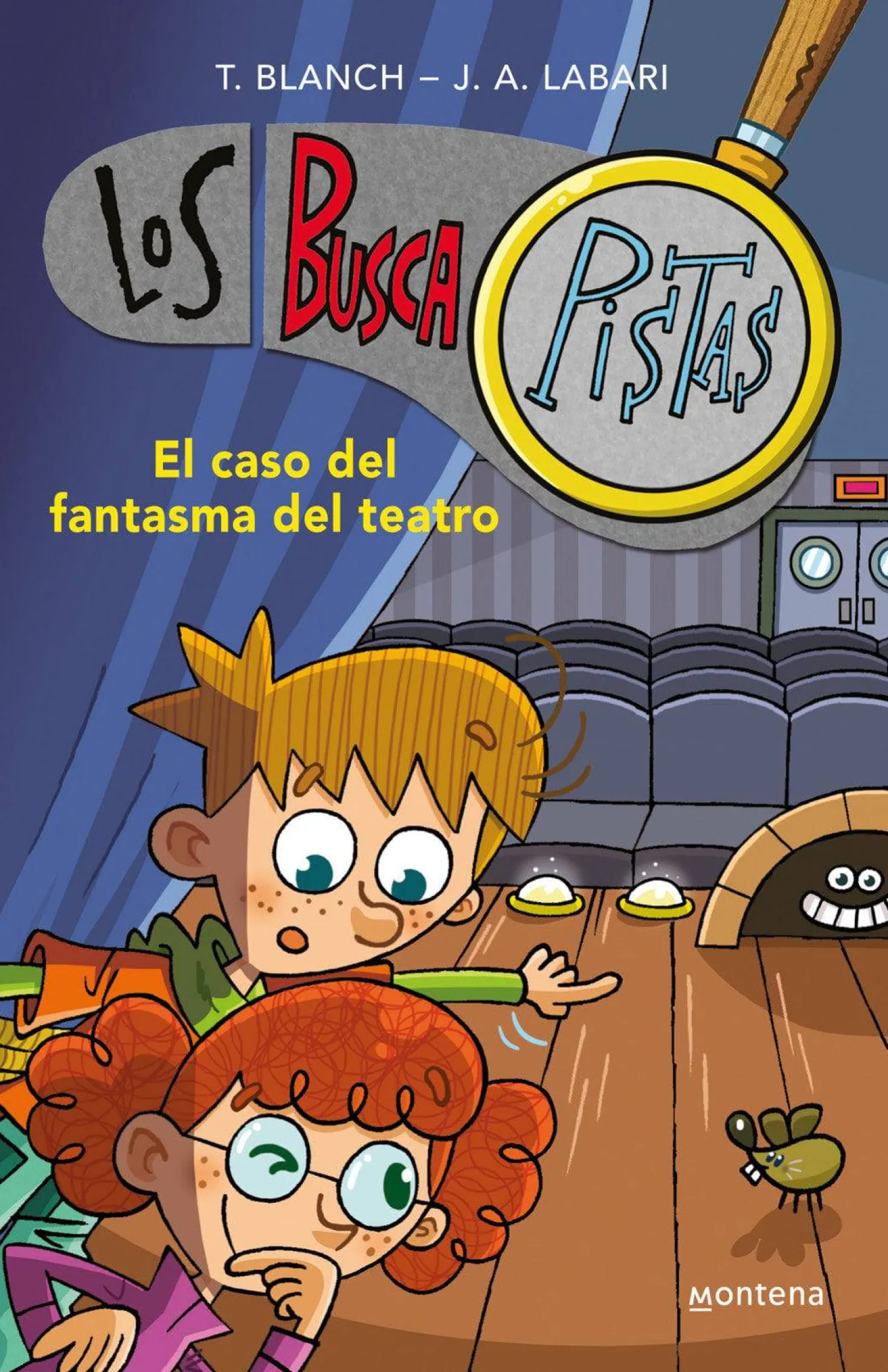 Buscapistas 8 - El caso del fantasma del teatro