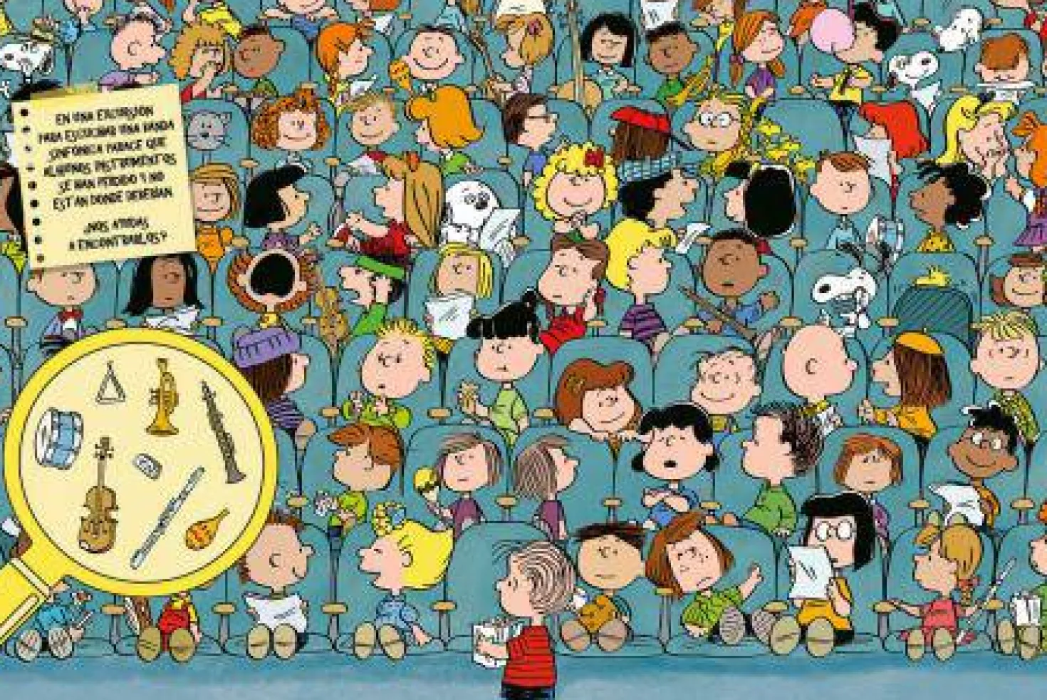 Busca y Encuentra... Snoopy y sus amigos