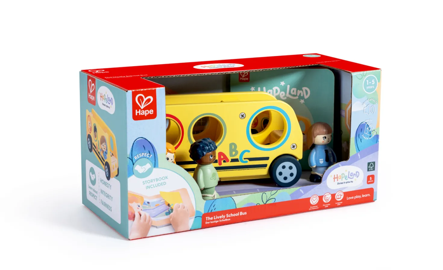 Bus escolar divertido · Hape