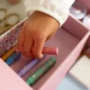 Caja creatividad XL Rosa · Little Dutch
