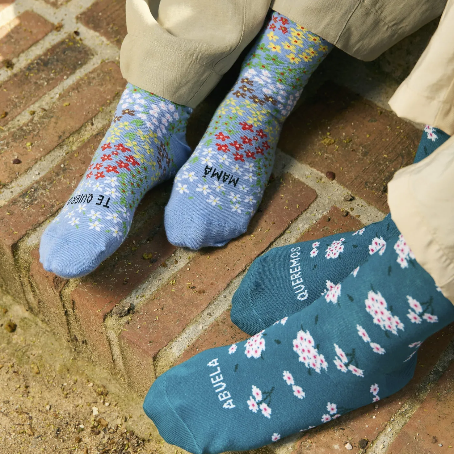 Calcetines "Abuela te queremos"
