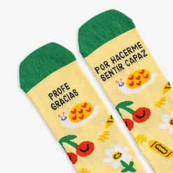 Calcetines "Profe, gracias por hacerme sentir capaz"