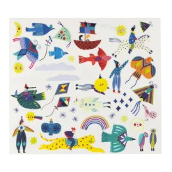 Calcomanías Comètes Filante · Moulin Roty