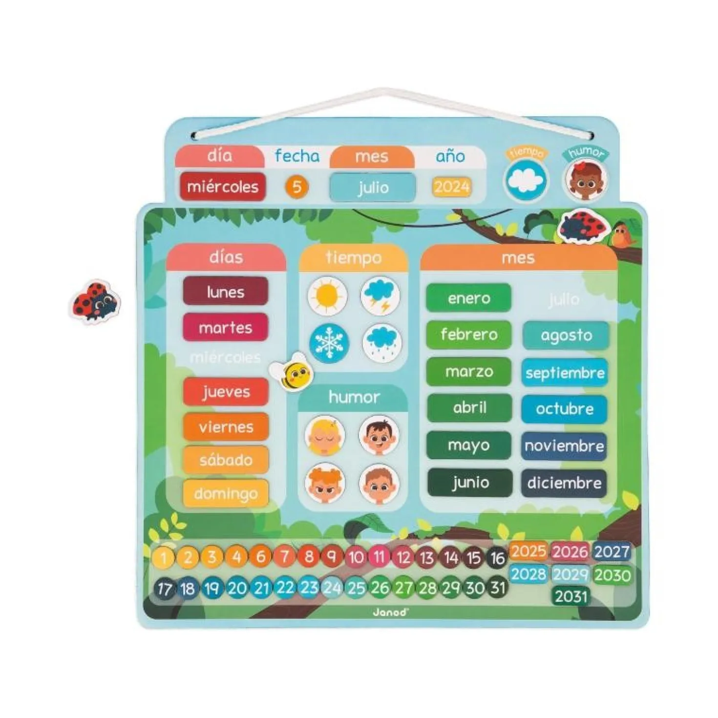 Calendario Magnético · Janod
