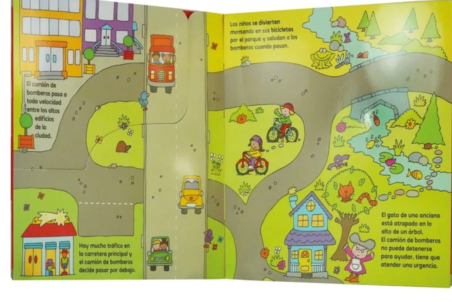 Camión de Bomberos Libro Convertible