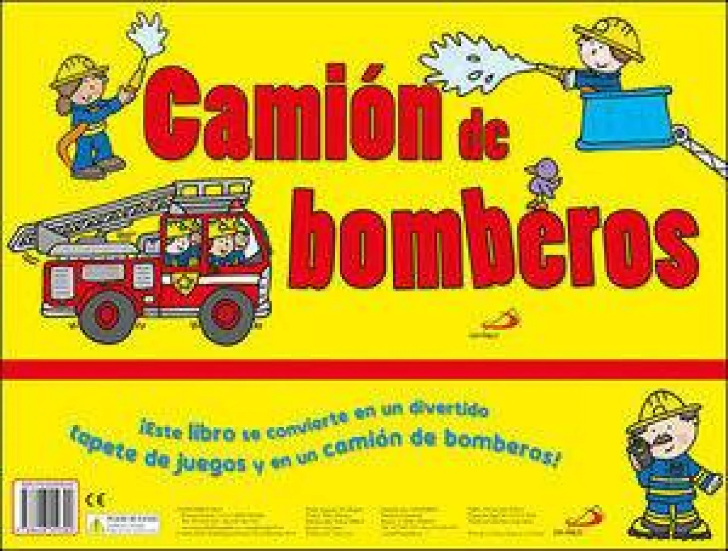 Camión de Bomberos Libro Convertible