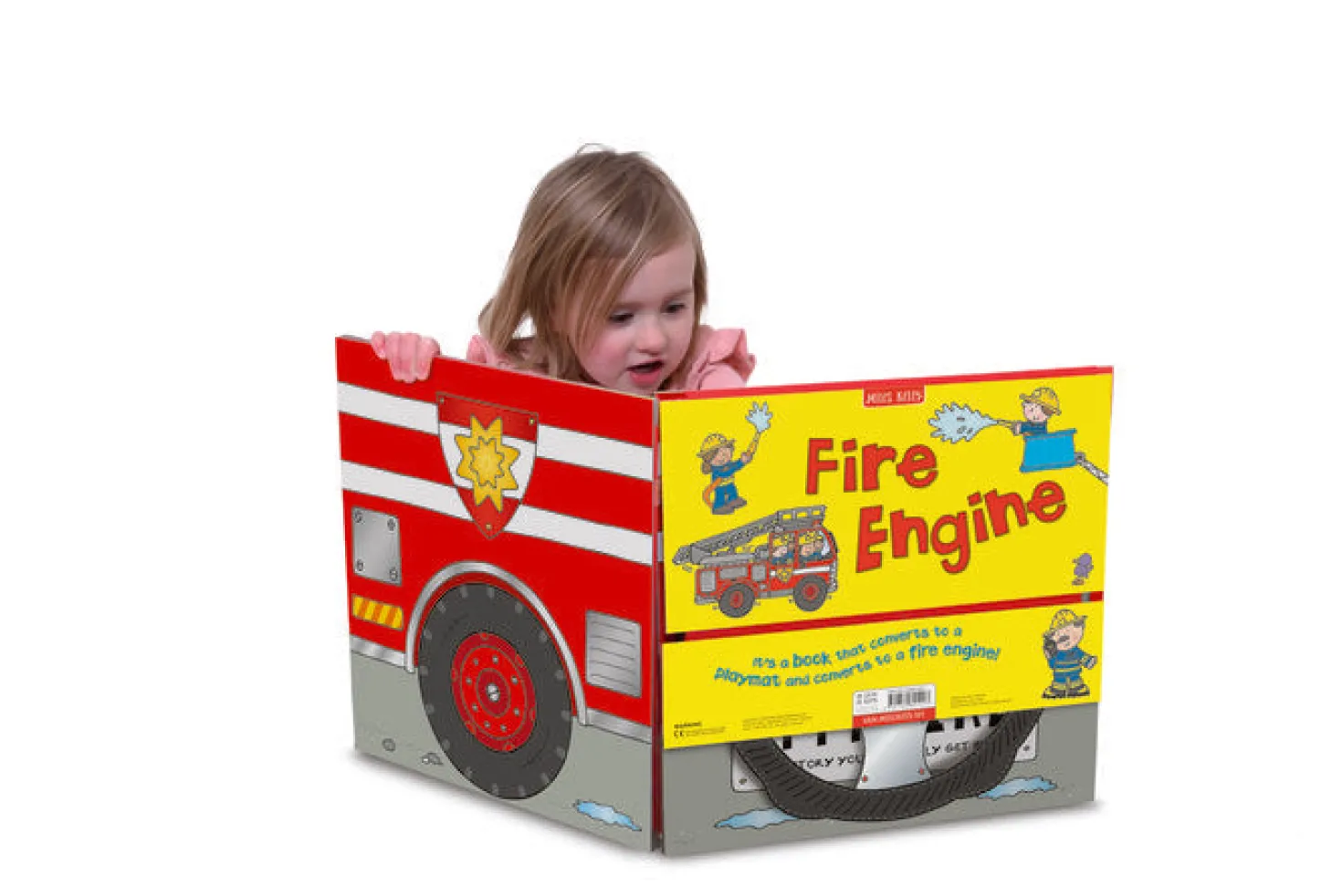 Camión de Bomberos Libro Convertible