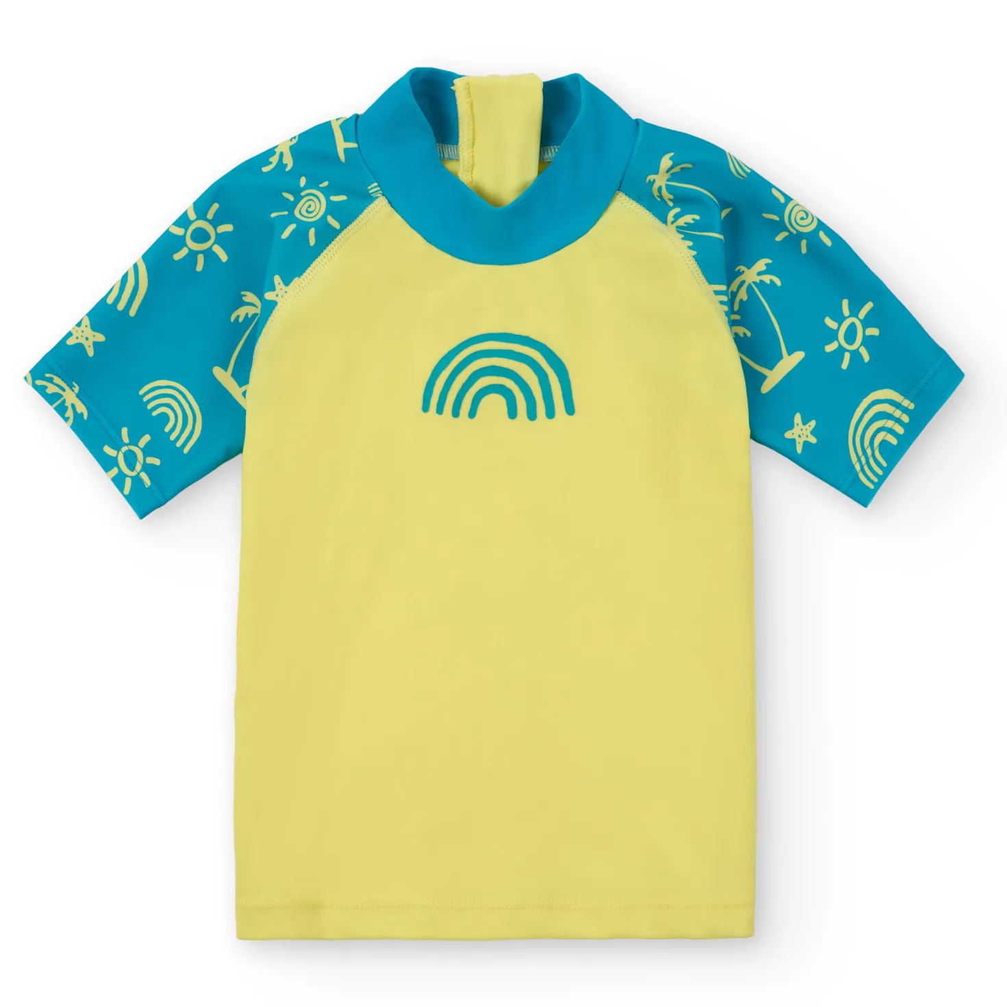 Camiseta Manga Corta · Neon Palms