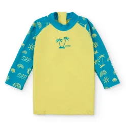 Camiseta Manga Larga · Neon Palms