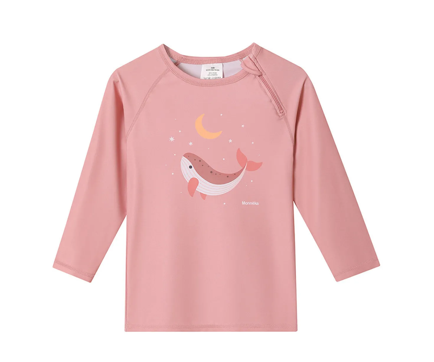 Camiseta Protección Solar Manga Larga · Whale Pink