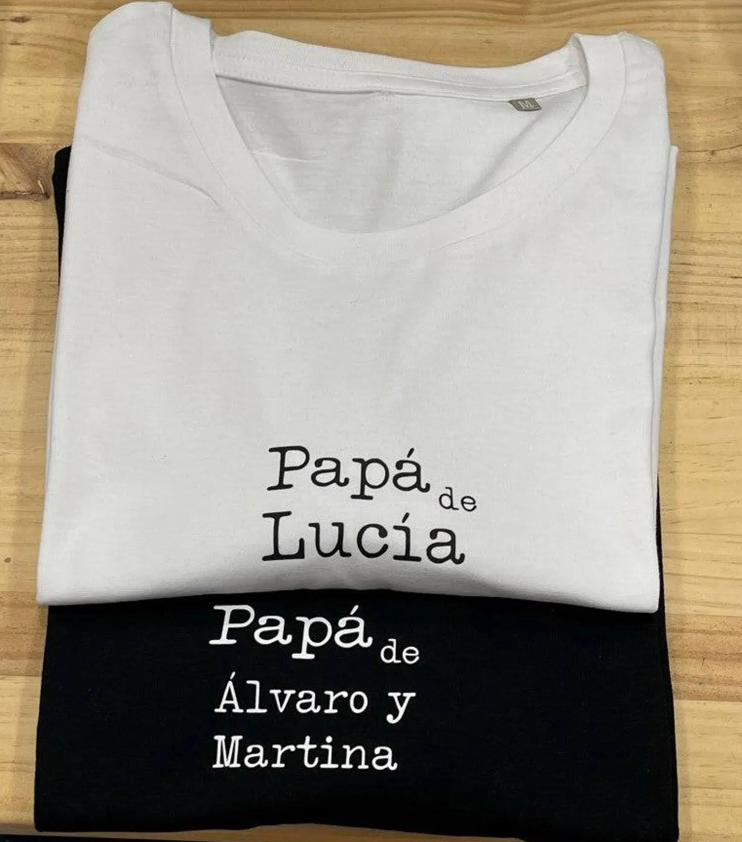 Camiseta Type Chico · Blanca