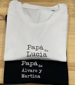 Camiseta Type Chico · Negra