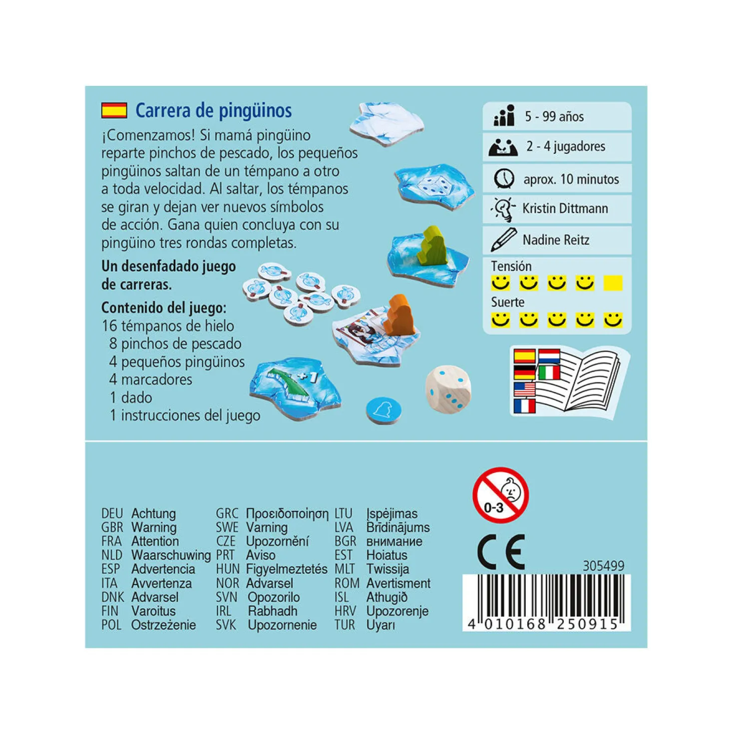 Carrera de Pingüinos · HABA