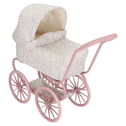 Carrito capazo metal Flores & Mariposas · Little Dutch